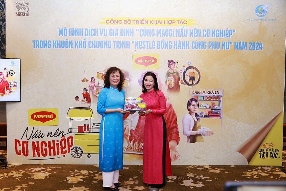 Nestlé Việt Nam công bố triển khai hợp tác mô hình dịch vụ gia đình “Cùng MAGGI nấu nên cơ nghiệp”