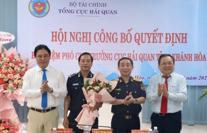 Bổ nhiệm ông Nguyễn Văn Cường giữ chức vụ Phó Cục trưởng Cục Hải quan Khánh Hòa