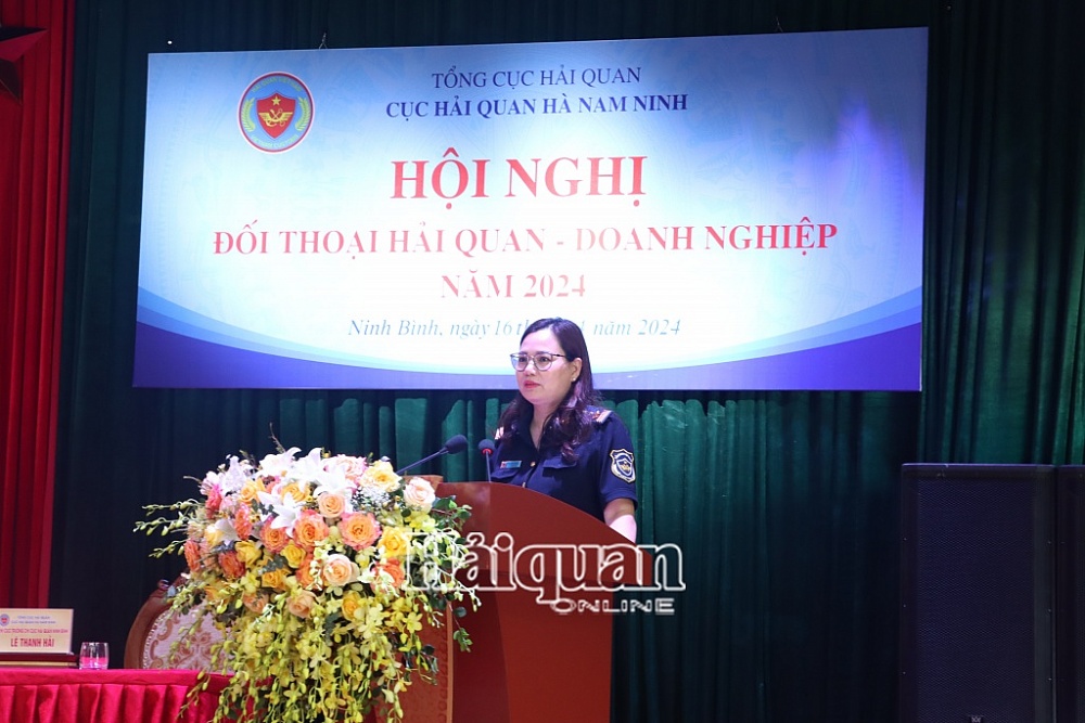 Hải quan Hà Nam Ninh: Đồng hành, tháo gỡ vướng mắc cho công đồng DN