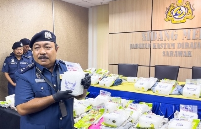 Hải quan Malaysia thu giữ 87,8 kg ma túy trong quý I/2024