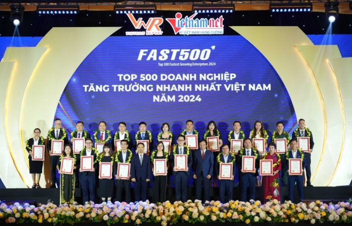 vinh danh top 500 doanh nghiep tang truong nhanh nhat viet nam