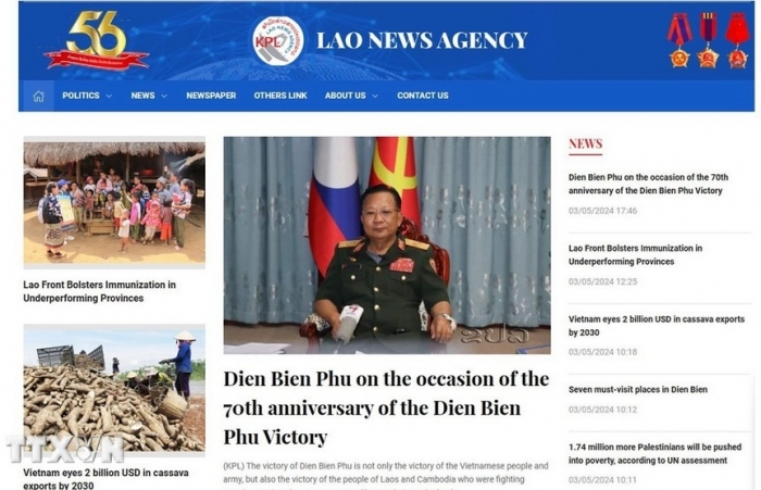 70 năm Chiến thắng Điện Biên Phủ: Truyền thông Lào ca ngợi sự kiện lịch sử