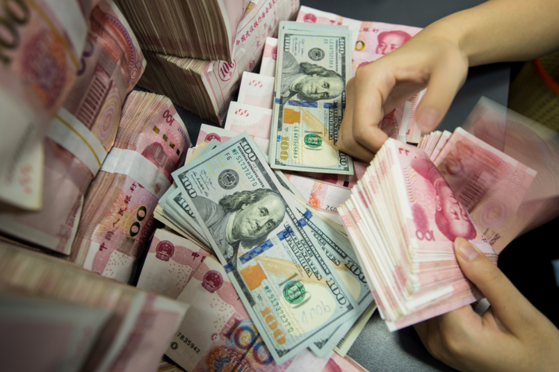 Tính đến cuối tháng Tư, quy mô dự trữ ngoại hối của nền kinh tế Trung Quốc đạt hơn 3.200 tỷ USD (Nguồn: FP)