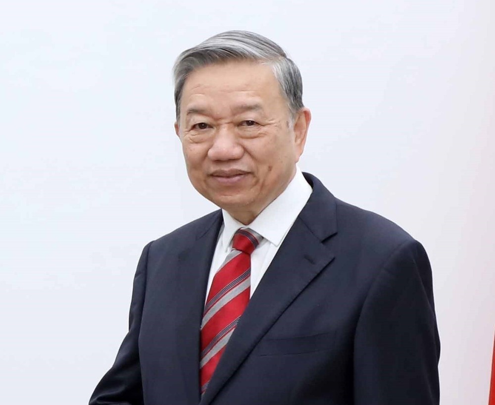 Đại tướng Tô Lâm được Trung ương giới thiệu để Quốc hội bầu giữ chức Chủ tịch nước. (Ảnh: TTXVN)