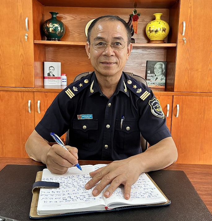 Ông Nguyễn Đình Long, Phó Cục trưởng Cục Hải quan Hà Tĩnh