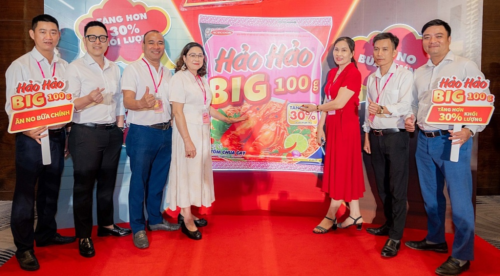 Acecook Việt Nam ra mắt Hảo Hảo BIG 100g với khối lượng tịnh tăng hơn 30%