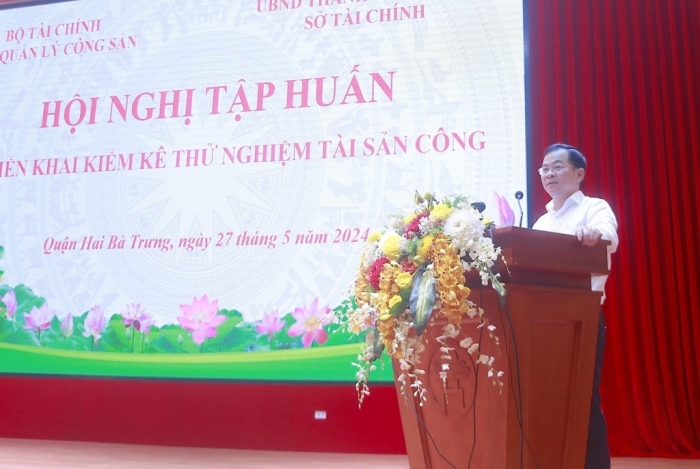 Tập huấn triển khai kiểm kê thử nghiệm tài sản công tại Hà Nội