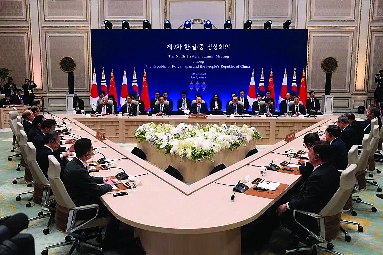 Hội nghị thượng đỉnh ba bên Hàn - Trung - Nhật.