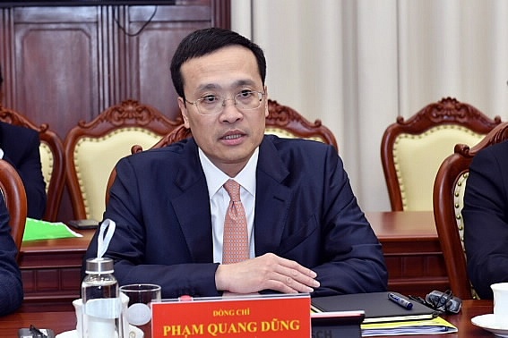 Phó Thống đốc NHNN Phạm Quang Dũng.