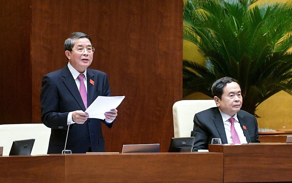 Phó Chủ tịch Quốc hội Nguyễn Đức Hải phát biểu kết luận Phiên thảo luận. Ảnh: Quochoi.vn