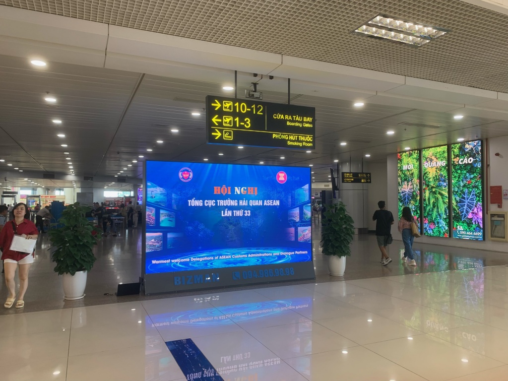 Hình ảnh mới nhất tại Sân bay quốc tế Nội Bài chuẩn bị cho Hội nghị ADGCM 33