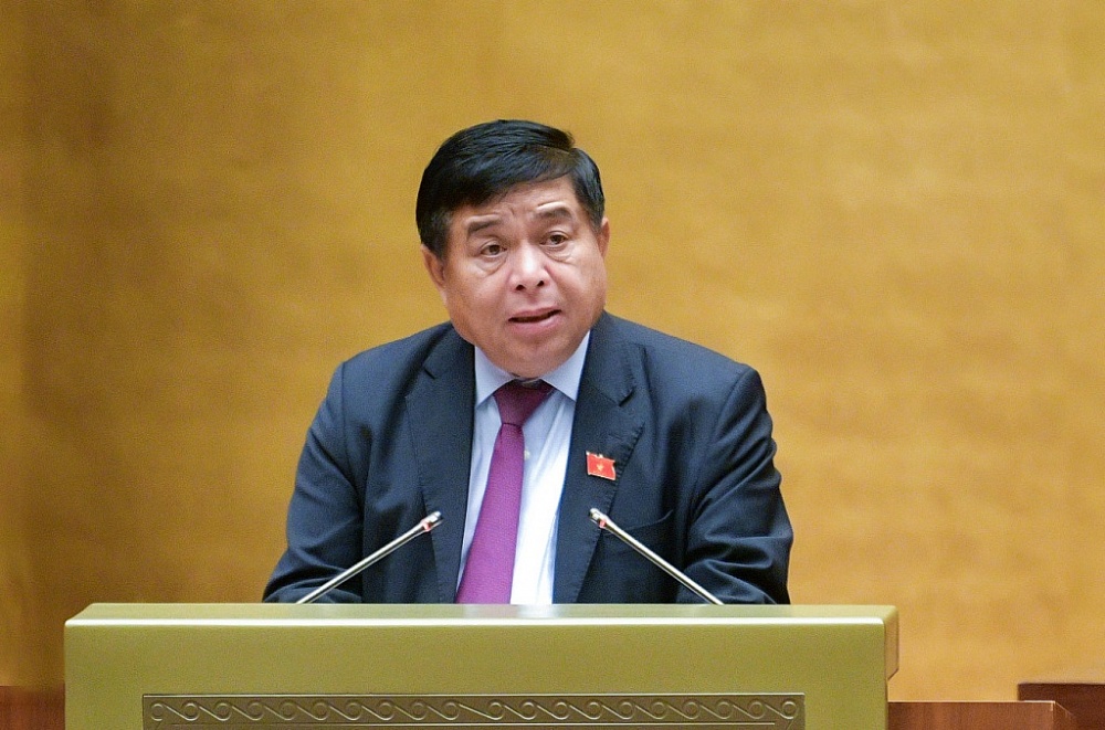 Bộ trưởng Bộ Kế hoạch và Đầu tư Nguyễn Chí Dũng. 