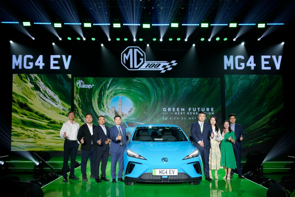 Xe xanh của MG có mặt tại Việt Nam với giá từ 828 triệu đồng