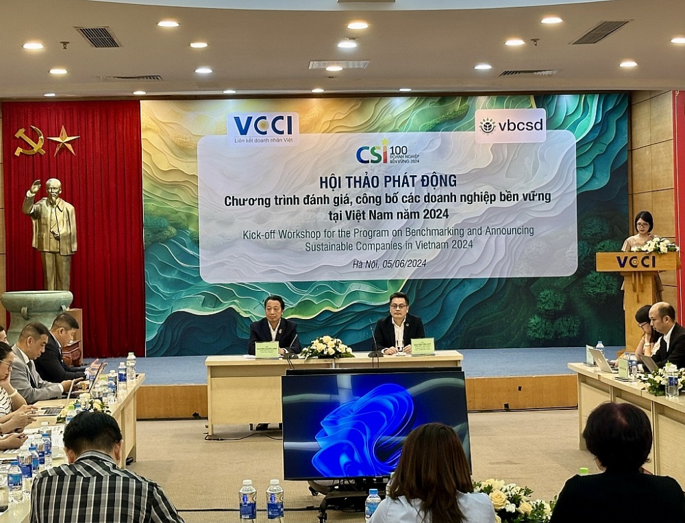 Phát động Chương trình đánh giá, công bố doanh nghiệp bền vững tại Việt Nam 2024
