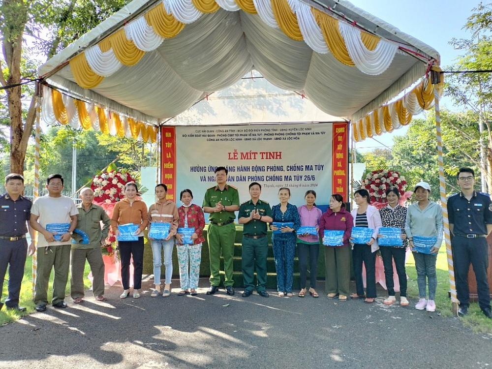 Tuyên truyền phòng, chống ma túy cho cư dân biên giới Bình Phước