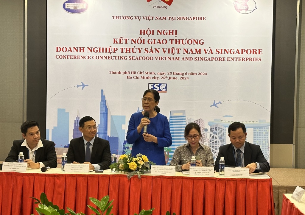 Doanh nghiệp Singapore sang Việt Nam tìm nguồn hàng thủy sản