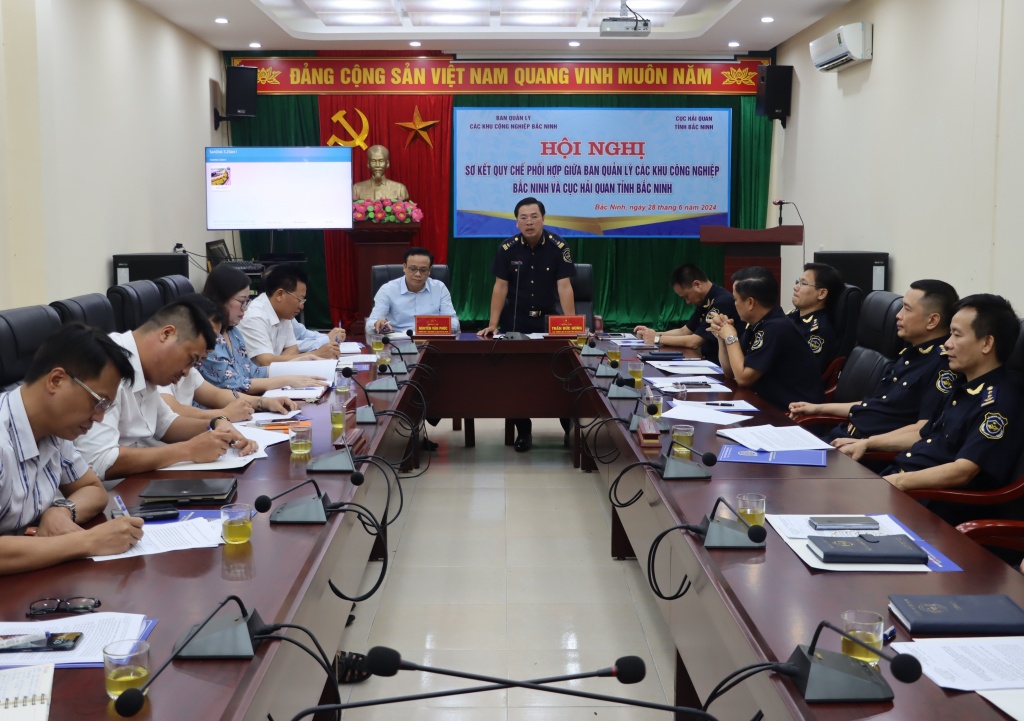 Hải quan Bắc Ninh và Ban Quản lý KCN tỉnh phối hợp thực chất, hiệu quả