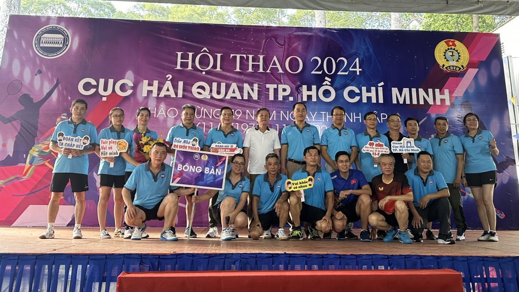 Sôi nổi Hội thao kỷ niệm 49 năm thành lập Cục Hải quan TP Hồ Chí Minh