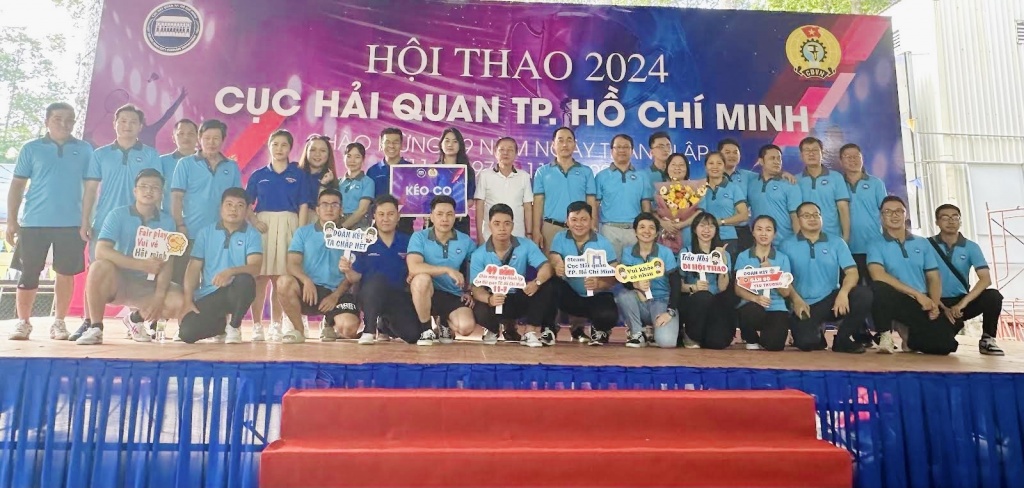 Sôi nổi Hội thao kỷ niệm 49 năm thành lập Cục Hải quan TP Hồ Chí Minh Sôi nổi Hội thao kỷ niệm 49 năm thành lập Cục Hải quan TP Hồ Chí Minh