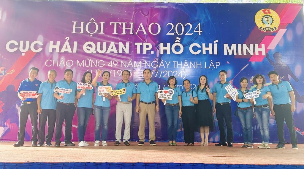 Sôi nổi Hội thao kỷ niệm 49 năm thành lập Cục Hải quan TP Hồ Chí Minh