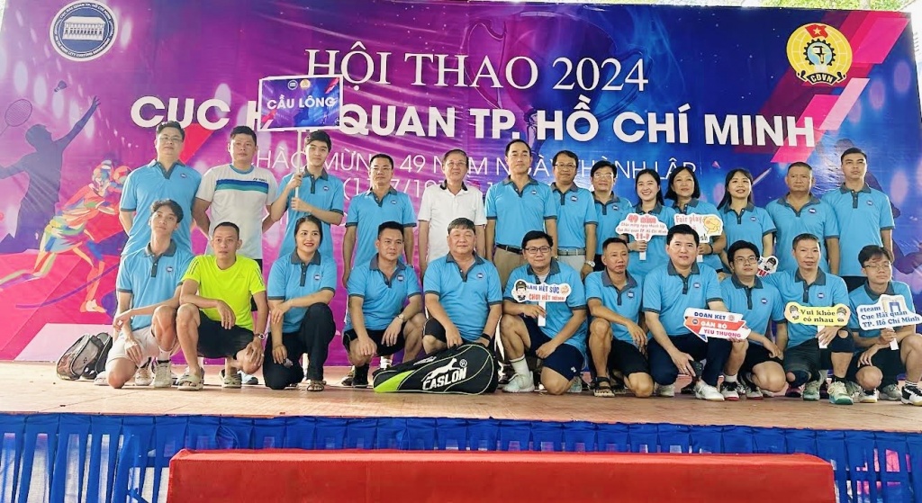 Sôi nổi Hội thao kỷ niệm 49 năm thành lập Cục Hải quan TP Hồ Chí Minh Sôi nổi Hội thao kỷ niệm 49 năm thành lập Cục Hải quan TP Hồ Chí Minh