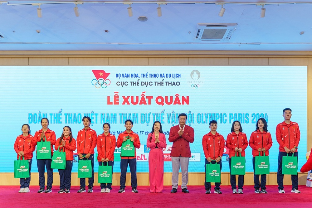 Nestlé MILO đồng hành cùng Đoàn thể thao VN dự Olympic và Paralympic Paris 2024