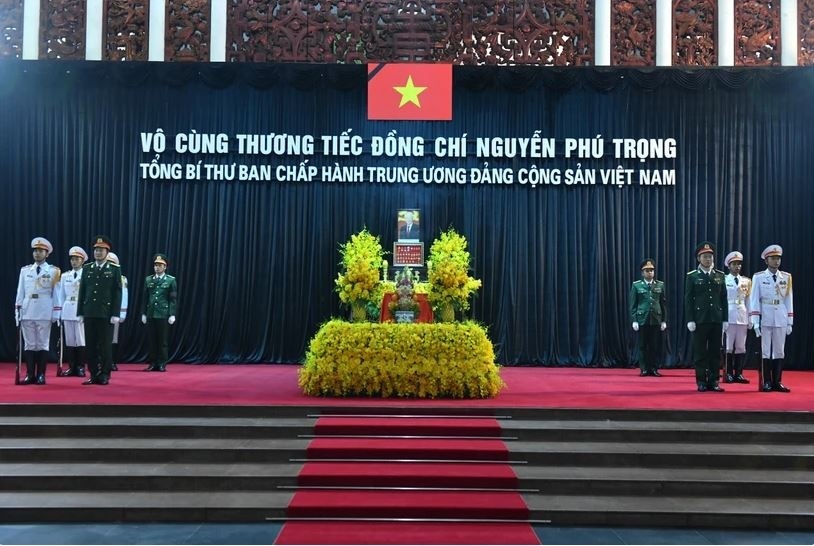 (VIDEO) Lễ viếng Tổng Bí thư Nguyễn Phú Trọng