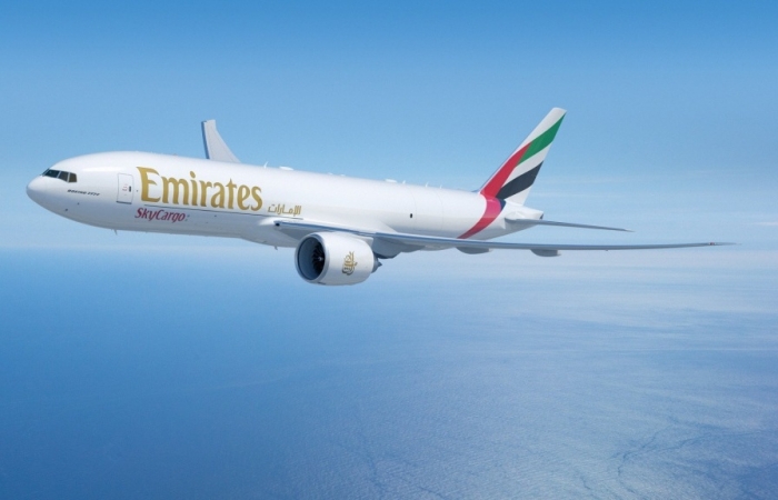 emirates skycargo dat 5 may bay boeing 777f du kien nhan hang trong nam tai chinh 2025 2026