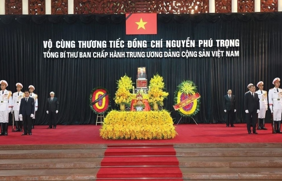(VIDEO TRỰC TIẾP) Lễ truy điệu và an táng Tổng Bí thư Nguyễn Phú Trọng