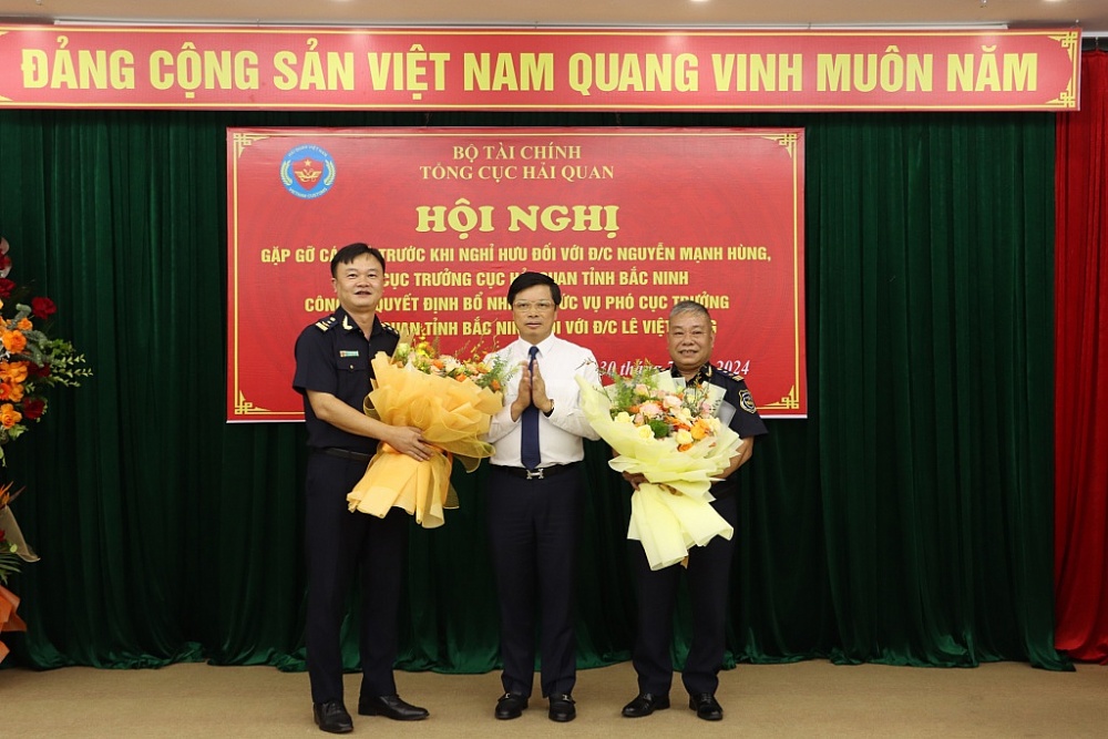 Bổ nhiệm tân Phó Cục trưởng Cục Hải quan Bắc Ninh Lê Việt Hùng