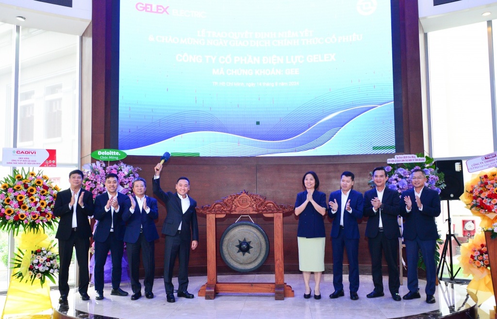 300 triệu cổ phiếu GEE chính thức giao dịch trên sàn HoSE