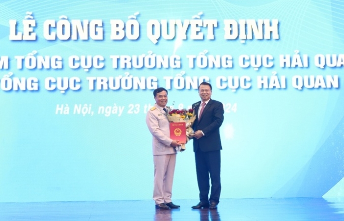 Công bố quyết định bổ nhiệm Tổng cục trưởng và 2 Phó Tổng cục trưởng Tổng cục Hải quan