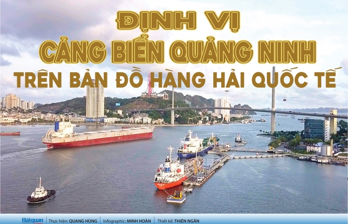 Định vị cảng biển Quảng Ninh trên bản đồ hàng hải quốc tế