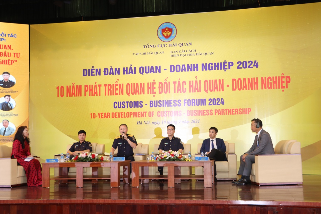 Quang cảnh Diễn đàn Hải quan-Doanh nghiệp 2024. Ảnh: Thái Bình