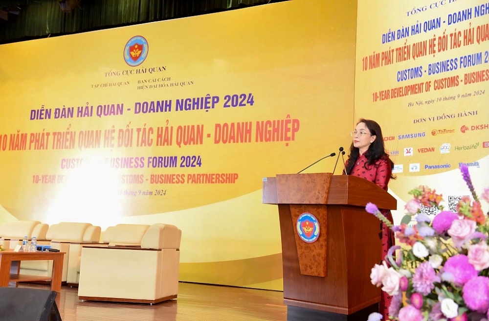 Khai mạc Diễn đàn Hải quan-Doanh nghiệp 2024: “10 năm phát triển quan hệ đối tác Hải quan- Doanh nghiệp”