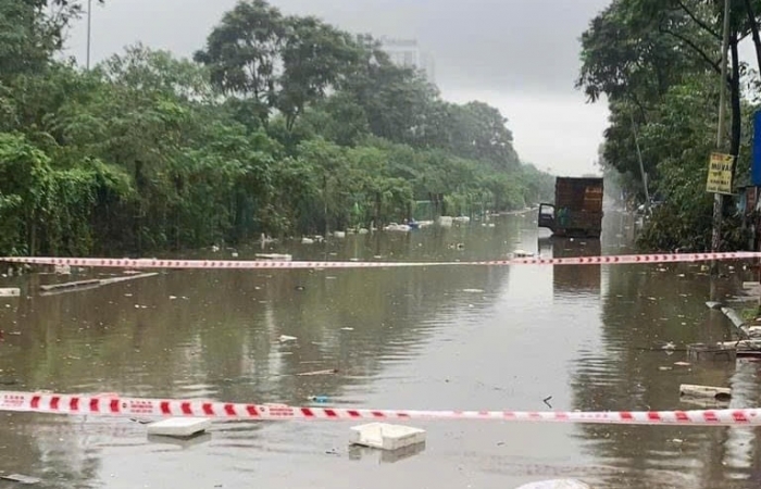 Vẫn còn nhiều trường học chưa thể dạy học sau bão lũ