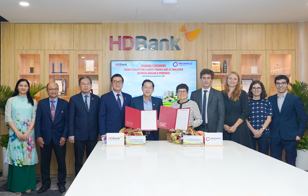 Proparco nâng mức tài trợ cho HDBANK lên 100 triệu USD, củng cố mục tiêu phát triển bền vững