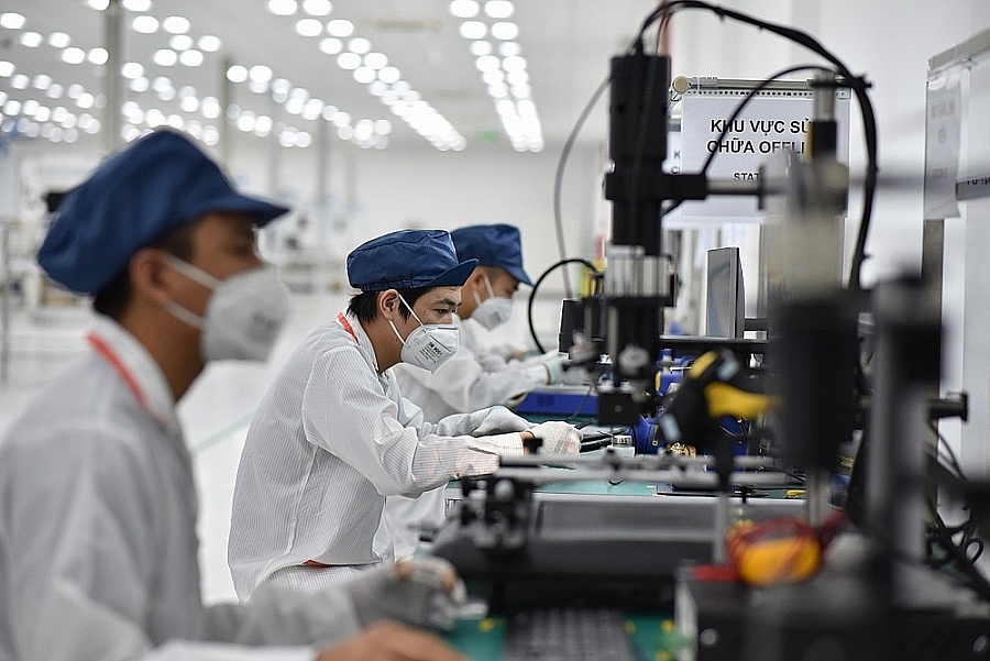 Nhiều nhà máy trong các chuỗi cung ứng thiết bị điện tử của Mỹ đang có sự dịch chuyển mạnh mẽ