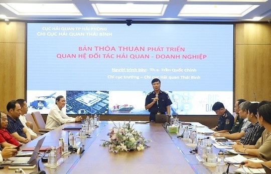 Doanh nghiệp được hỗ trợ tối đa về thủ tục từ Hải quan Thái Bình