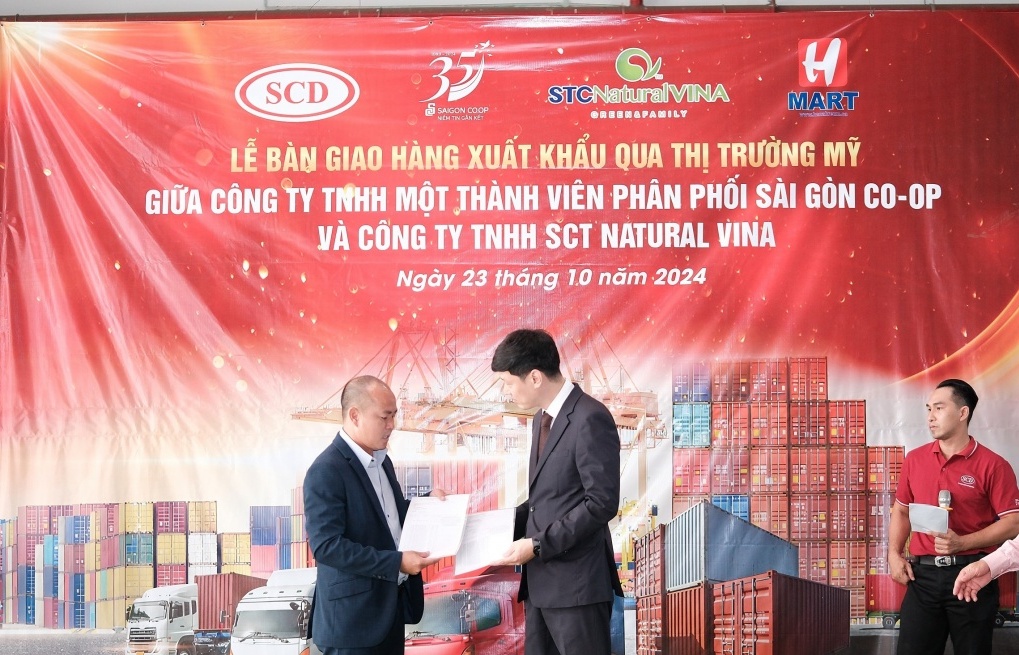 Saigon Co.op mở rộng xuất khẩu hàng sang thị trường Mỹ