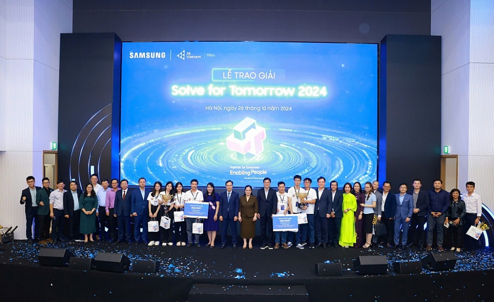 Samsung Việt Nam tổng kết và công bố kết quả cuộc thi Solve for Tomorrow 2024