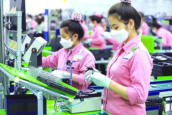 Nhiều tập đoàn điện tử đa quốc gia, trong đó có Samsung, đã chọn Việt Nam là điểm đến đầu tư.	Ảnh do Samsung cung cấp