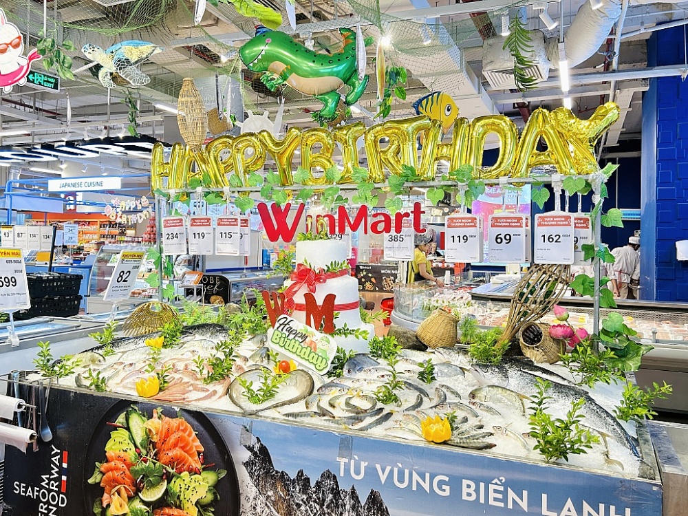 Đón 10 tuổi, WinMart giảm sốc nhiều sản phẩm lên tới 50%