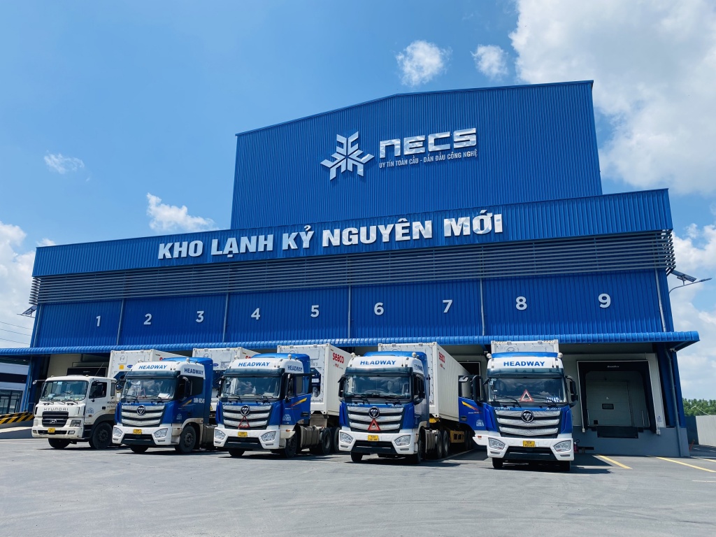 NECS mở rộng dịch vụ kho lạnh ngoại quan ứng dụng công nghệ hiện đại