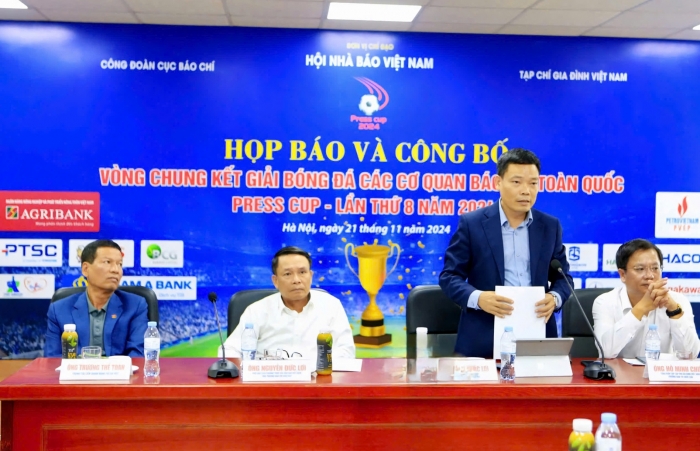 Press cup 2024: Sự kiện thể thao được mong đợi hàng năm của báo giới cả nước