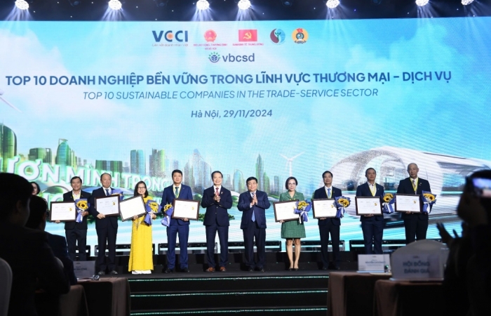 Công bố các doanh nghiệp bền vững Việt Nam 2024: Vươn mình trong kỷ nguyên xanh