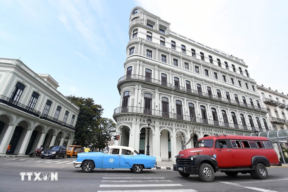 Quang cảnh đường phố tại La Habana, Cuba. (Ảnh: THX/TTXVN)