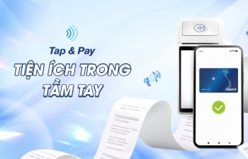 NAPAS ra mắt dịch vụ thanh toán di động Tap & Pay