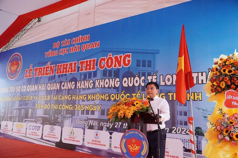 Triển khai thi công xây dựng trụ sở Hải quan Cảng Hàng không quốc tế Long Thành