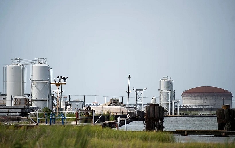 Cơ sở xử lý LNG tại bang Louisiana, Mỹ.